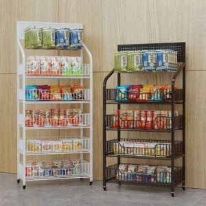 Retail snack display racks