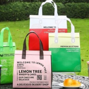 Canvas grocery tote bags